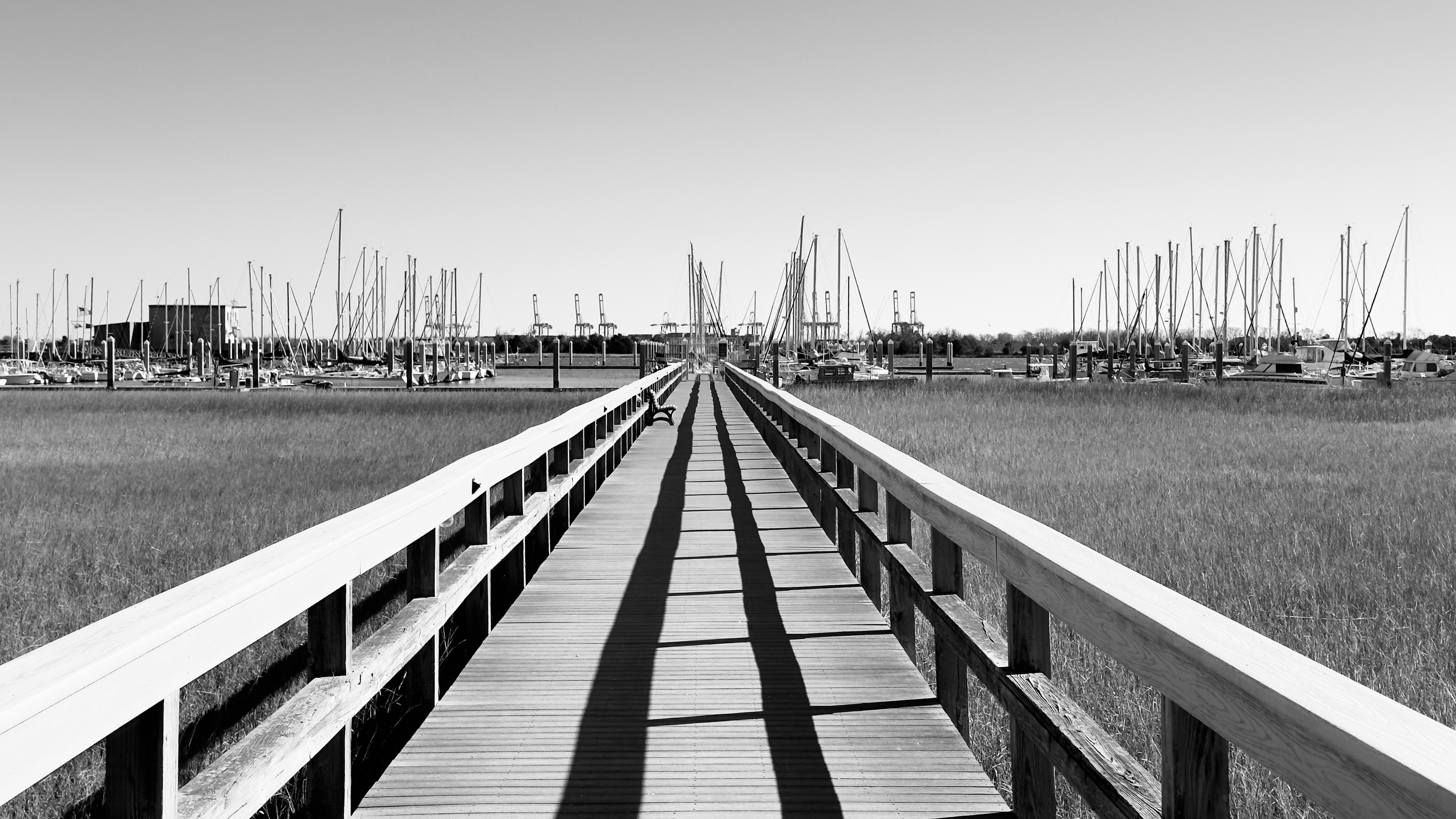 Boardwalk to the Marina